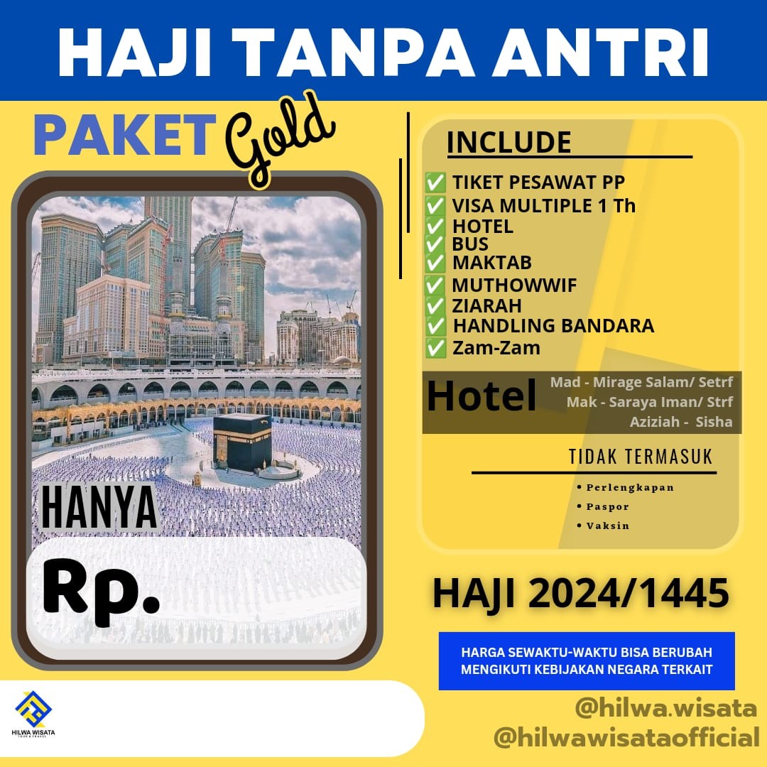 Haji Tanpa Antri 2024