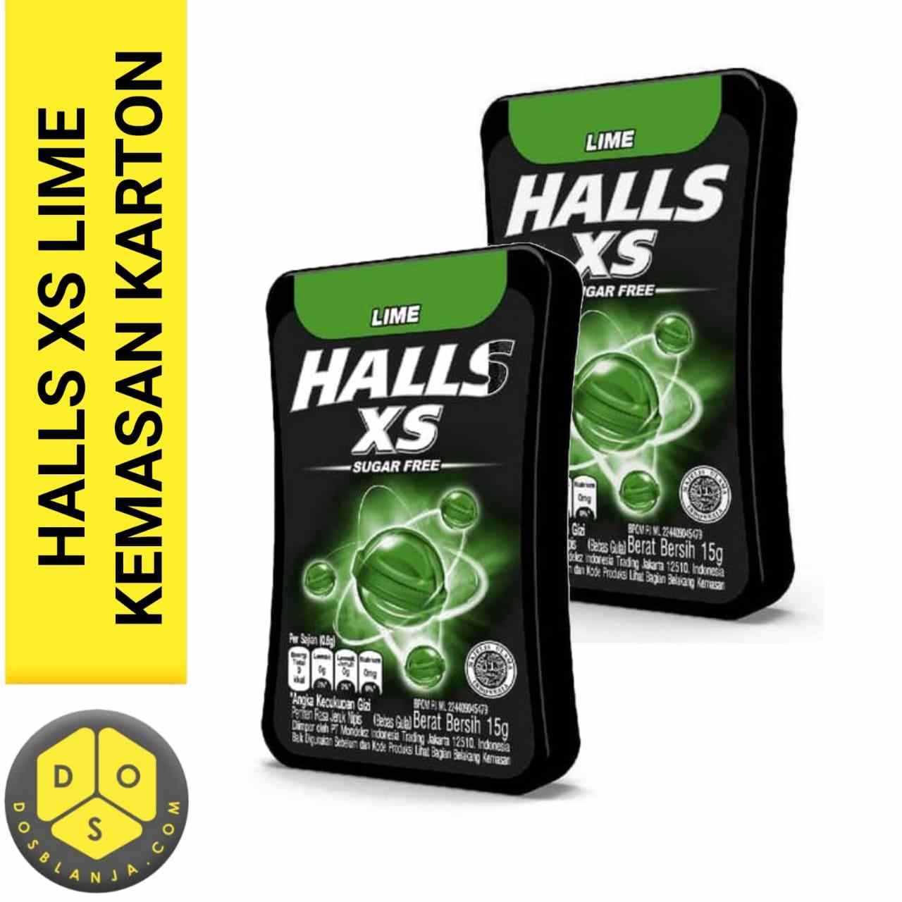 Halls Xs Lime 24X12X25S