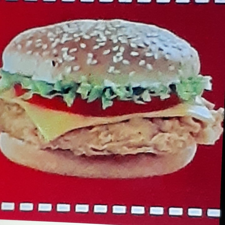 Hamburger Ayam Keju