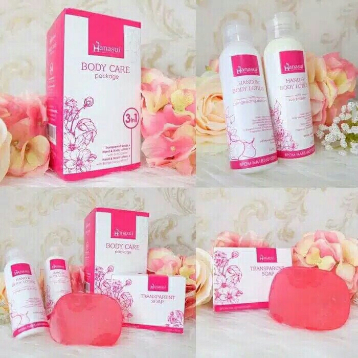 Hanasui Boddy Care 3in1 Bpom