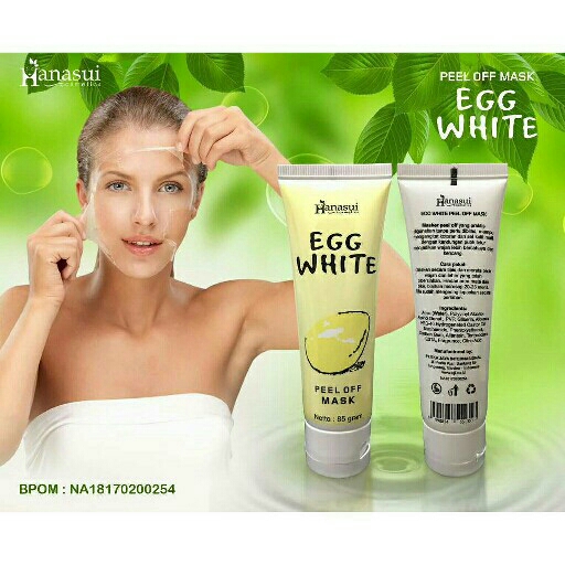 Hanasui Egg White Peel Of Mask