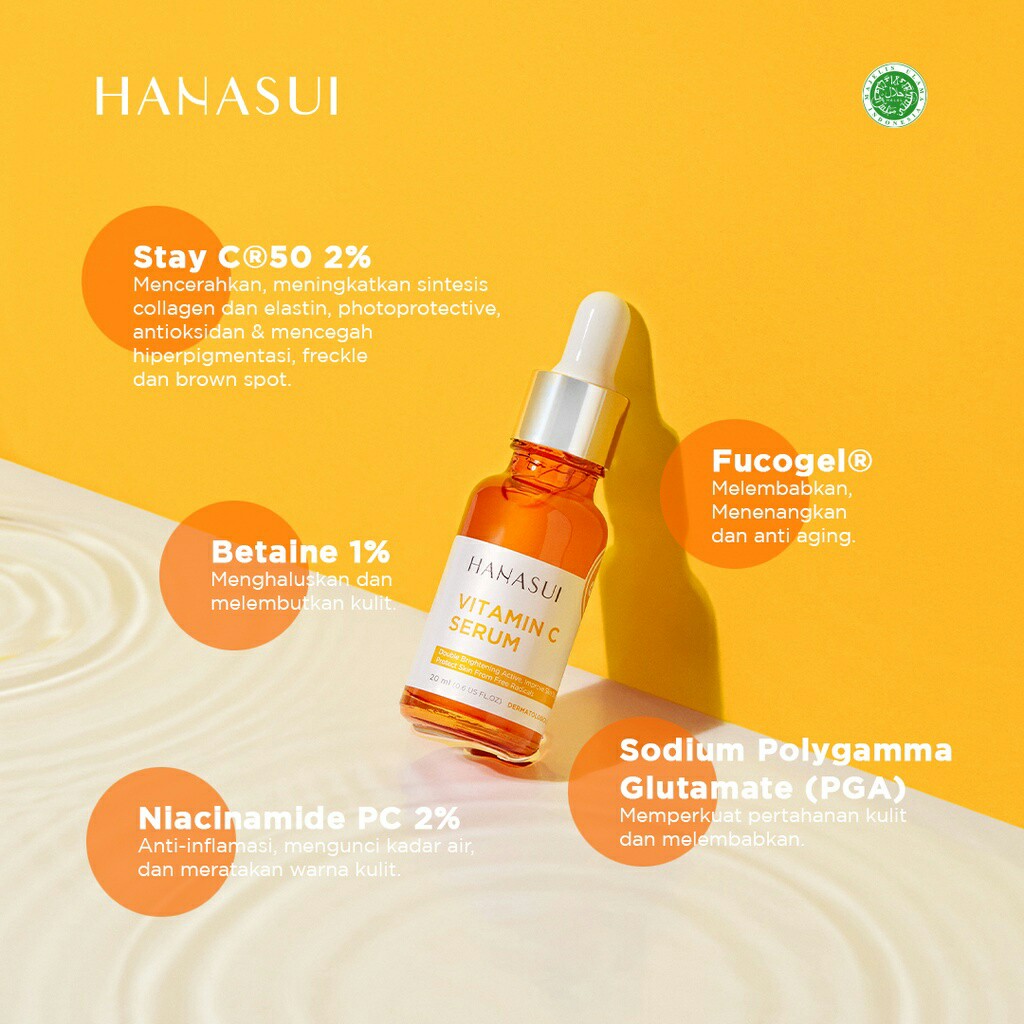 Hanasui Serum  Vitamin C New Look & Improved Formula. 4