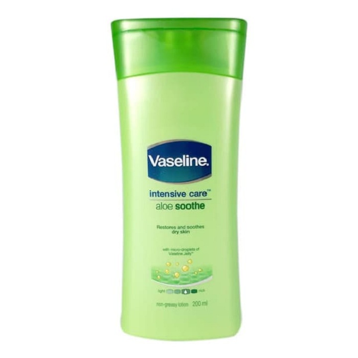 Hand Body Vaseline Aloe Soothe