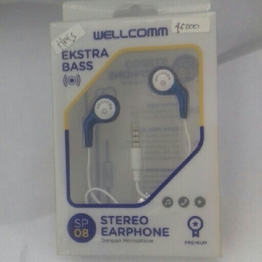 Handsfree Wellcome Extra Bass