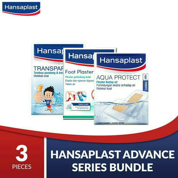 Hansaplast Transparan Tembus Pandang Dan Kedap Air 10 Lembar 2