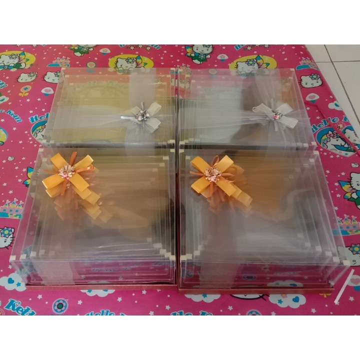 Hantaran Warna Silver Dan Coklat