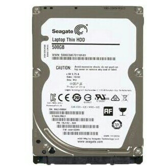 Hardisk Notebook Thin Seagate 500gb