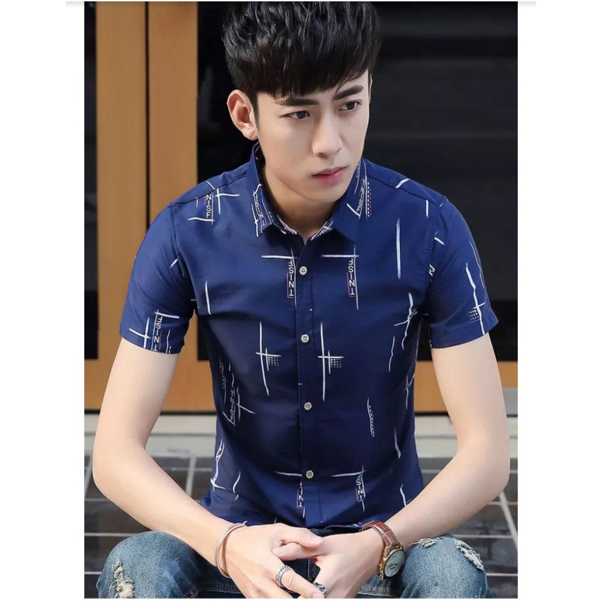 Hariston Pendek Navy