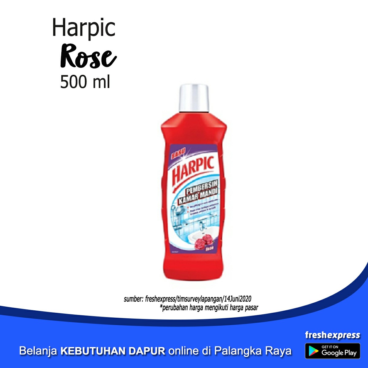 Harpic Rose 500 Ml