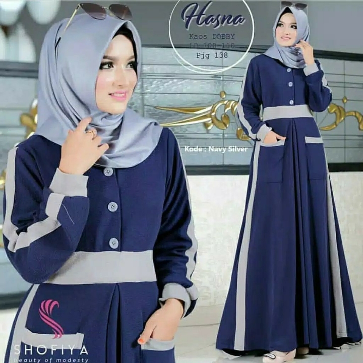 Hasna Maxi Gamis Balotelly