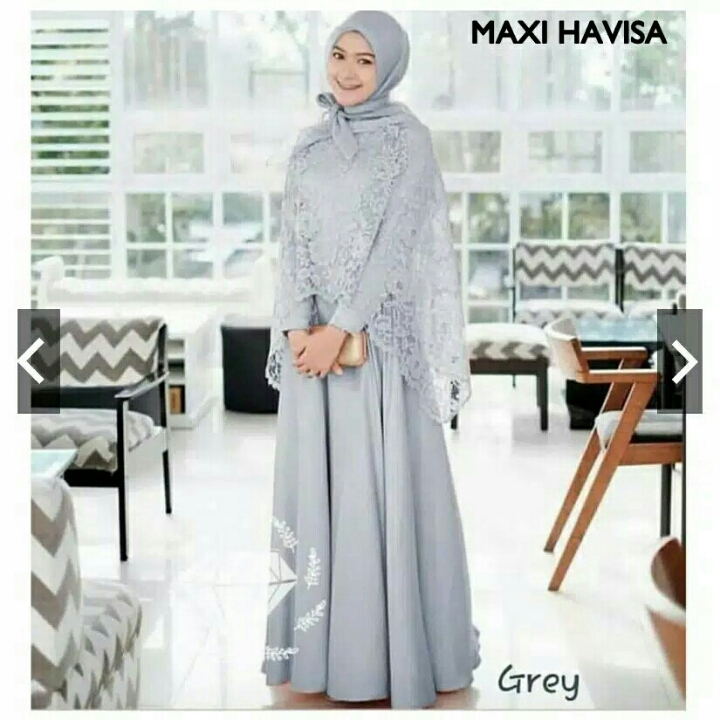 Havisa Maxi Grey 