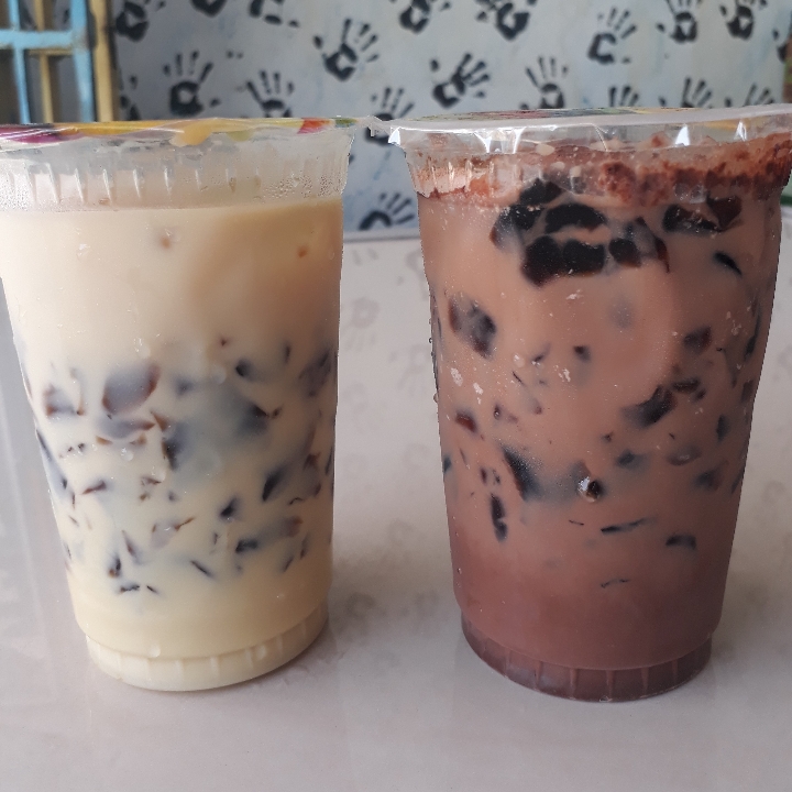 Hazelnut Milo Cincau