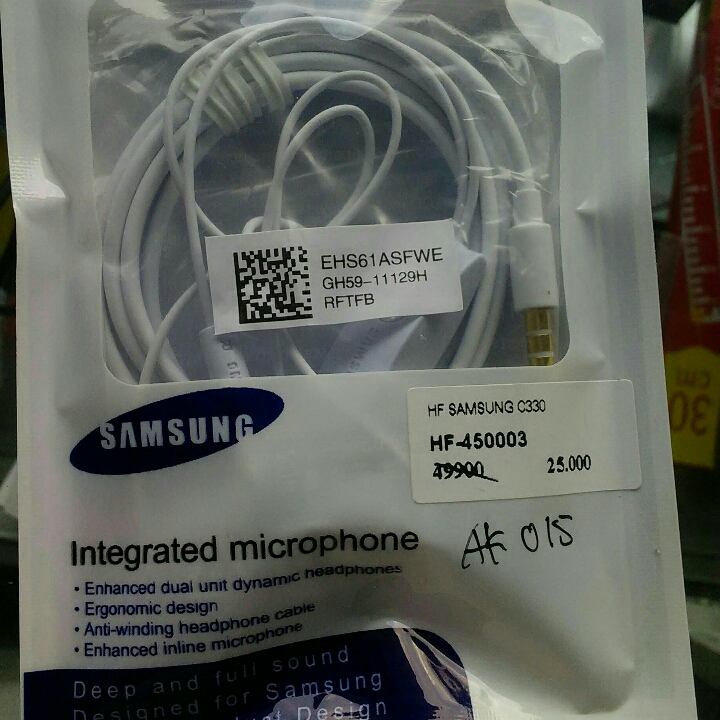 Head Set Samsung With Microphone