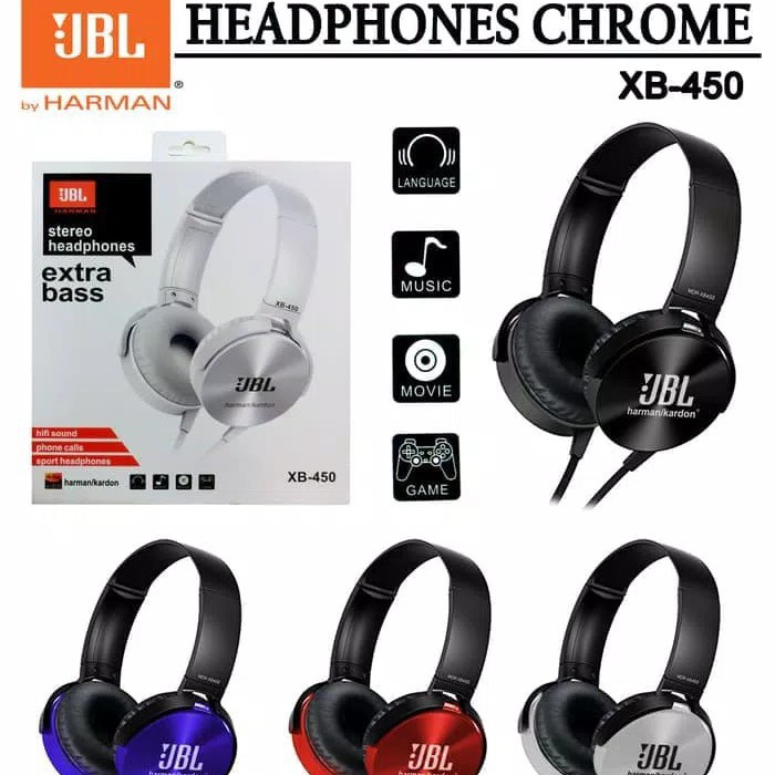 Headphones JBL extra bass