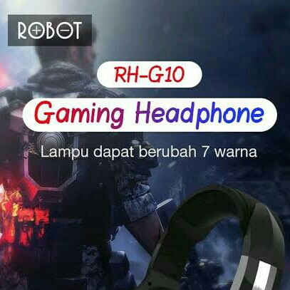 Headset Bando Gaming Robot 2