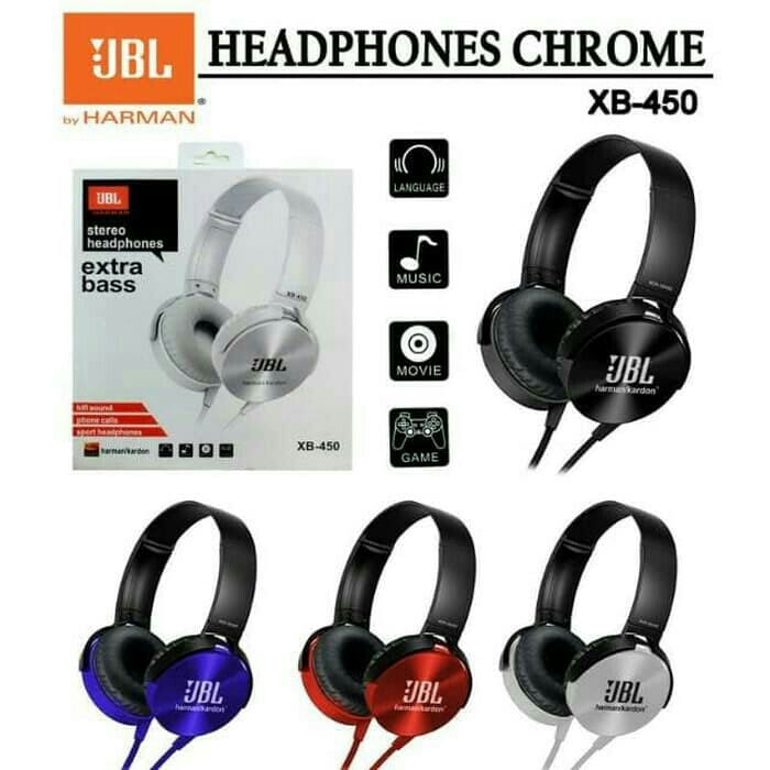 Headset Bando JBL Brand Kualitas Super