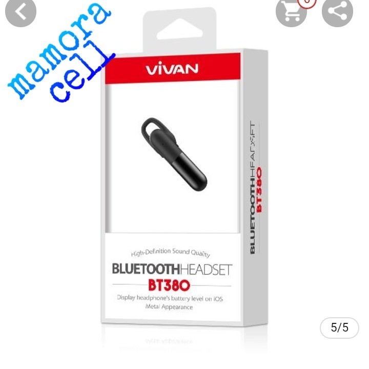 Headset Bluetoot Vivan Bt 380
