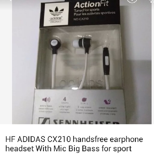 Headset Dan Mic Adidas