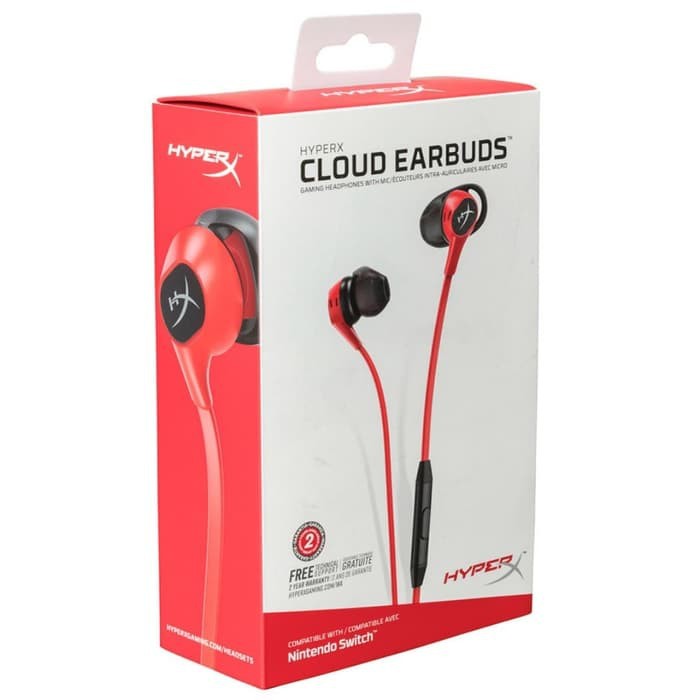 Headset Gaming Hyper X Cloud Earbuds In Ear 4