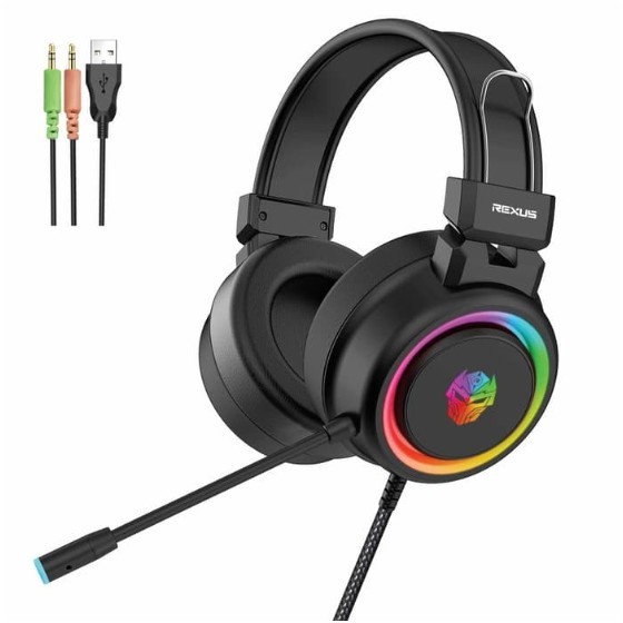 Headset Gaming Rexus F30 Vonix Headphone Game