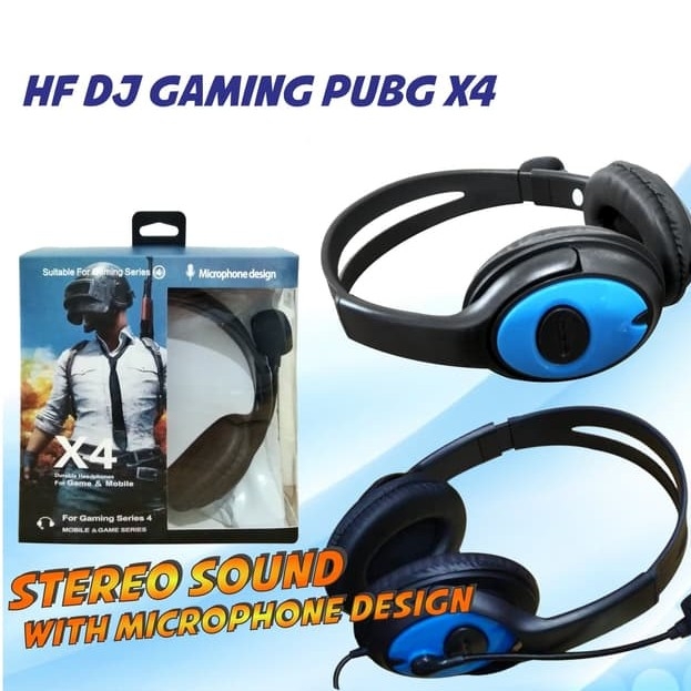 Headset Gaming x4