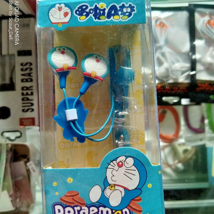 Headset Karakter Doraemon