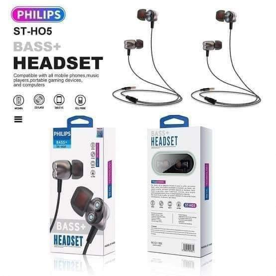 Headset Philips Bass ST H05