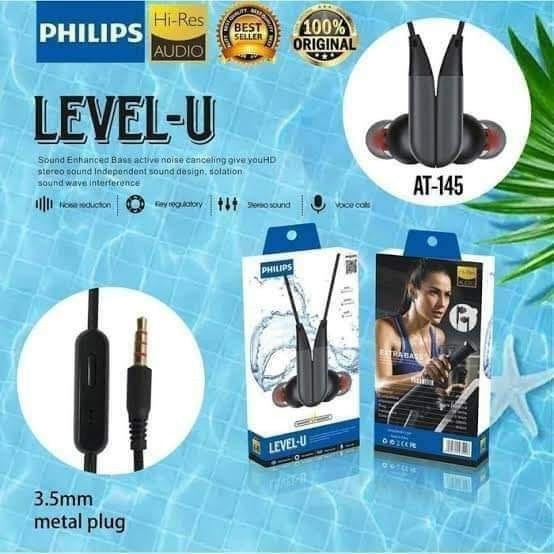 Headset Philips Extra Bass Level U