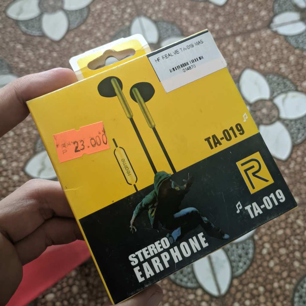 Headset Realme Non Karet Bass