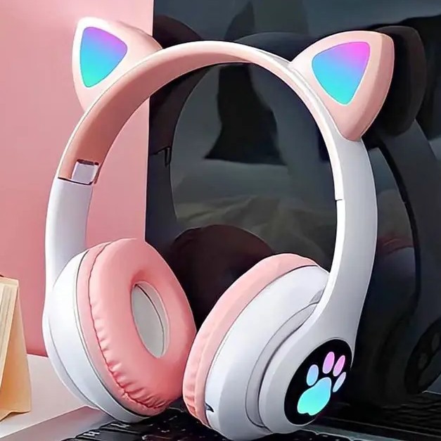 Headset bluetooth kucing terbaru redy pesan sekarang 2
