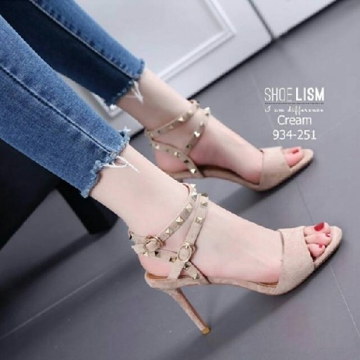 Heels Ak01 Cream