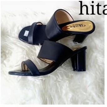 Heels Hak Tahu M20 - Hitam 2