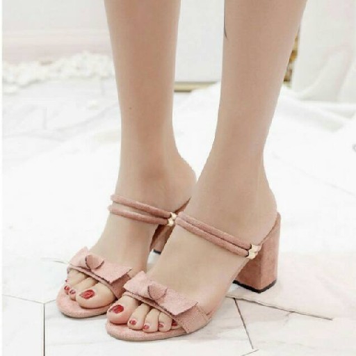 Heels hak tahu RH01 pink