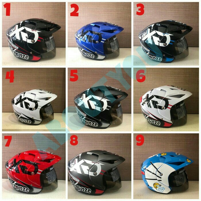 Helm Motor SNI Premium Keren Allsize