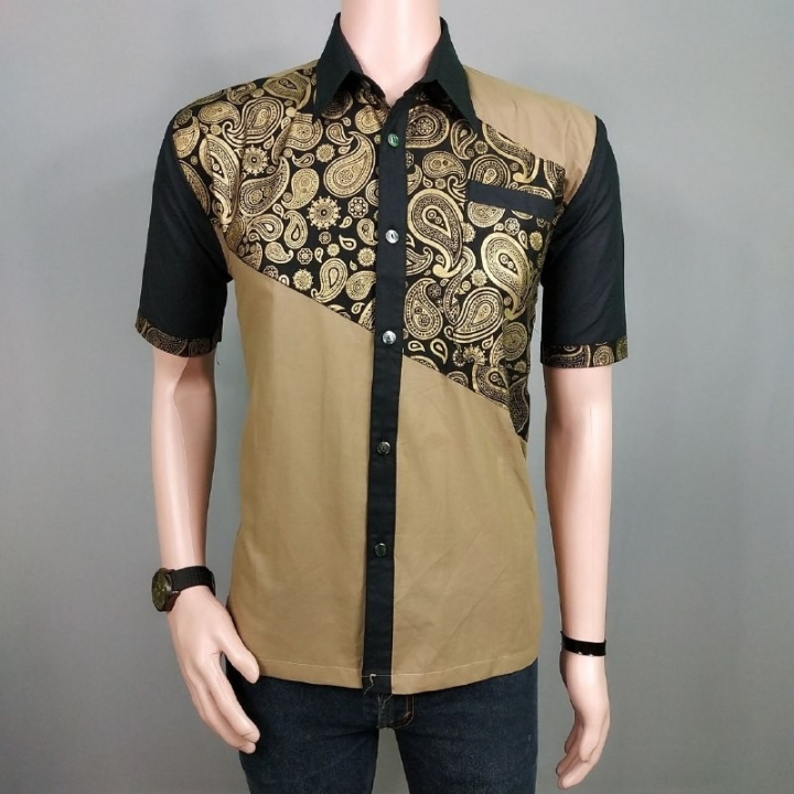 Hem Batik Kombinasi