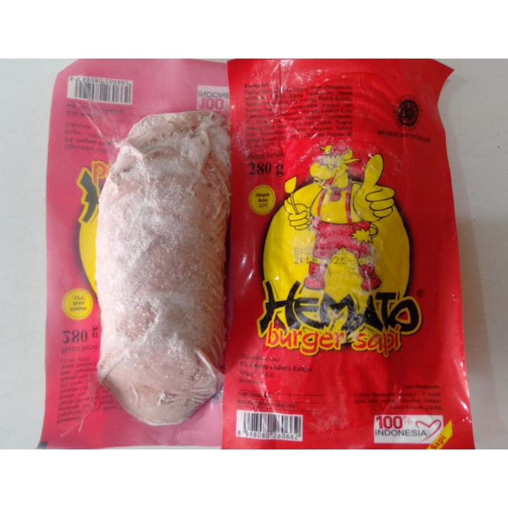 Hemato Burger Sapi 280g