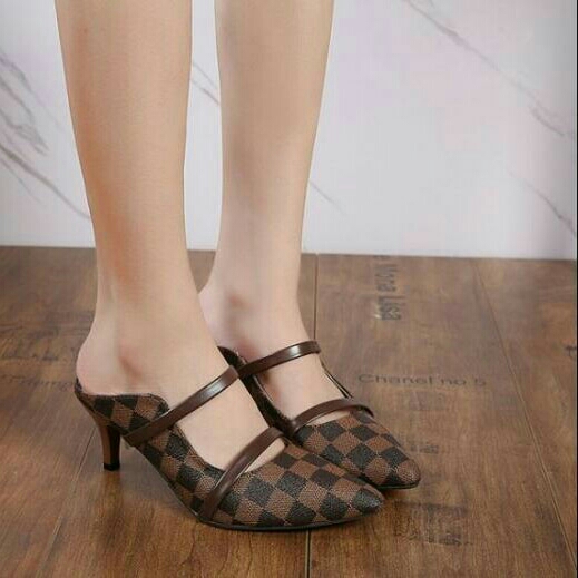 High Heels AB11 Coklat