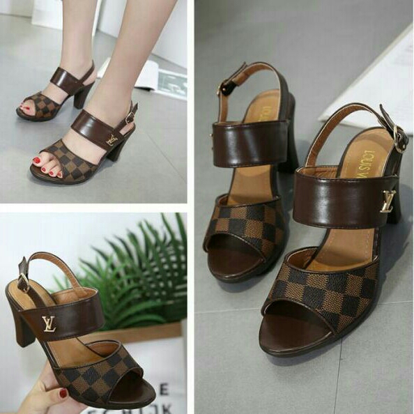 High Heels HJ89 Coklat