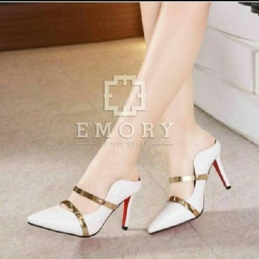 High Heels Ivory Putih