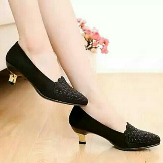 High Heels JS13 Hitam