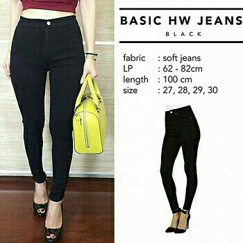 Highwaist Black Pants