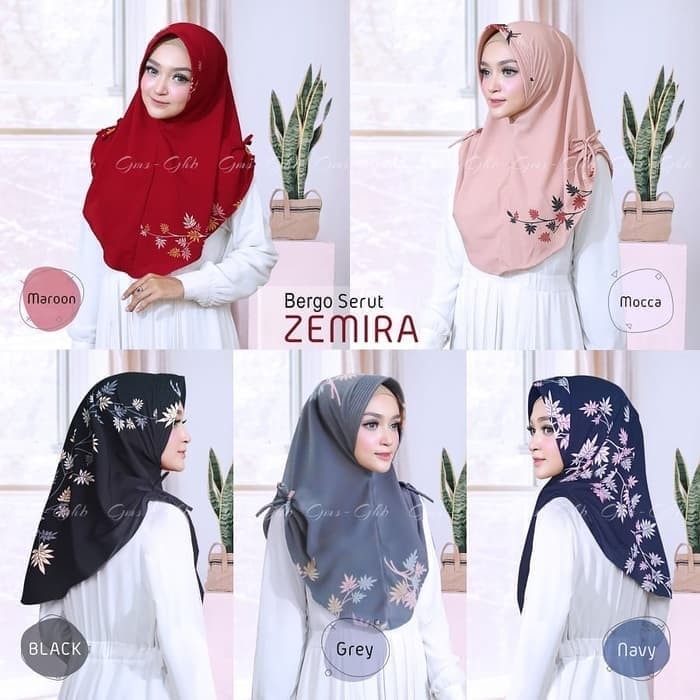 Hijab Berho Serut Zemira