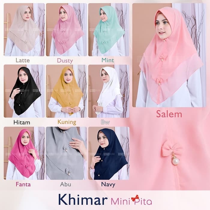 Hijab Instan Khimar Mini Pita 2