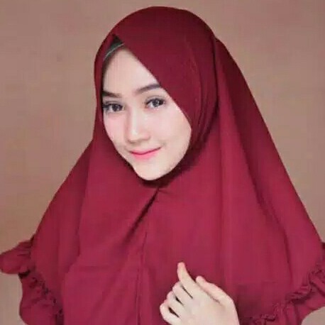 Hijab Jilbab Simple Remple Gelombang