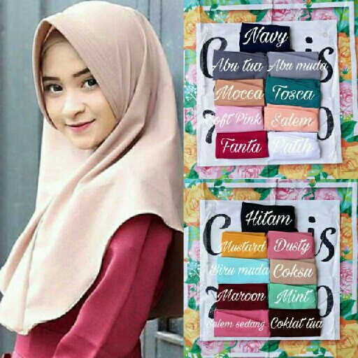 Hijab Pet Varian Warna