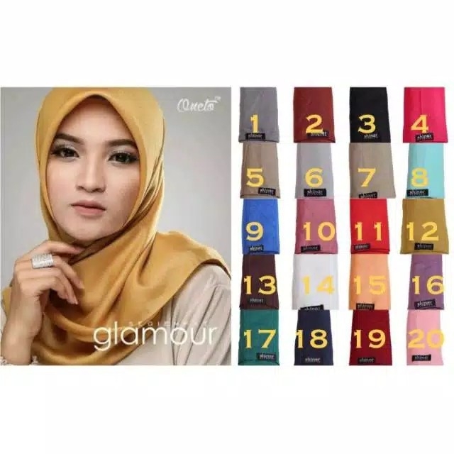 Hijab Segi-empat SHINAR GLAMOUR ANSANIA 