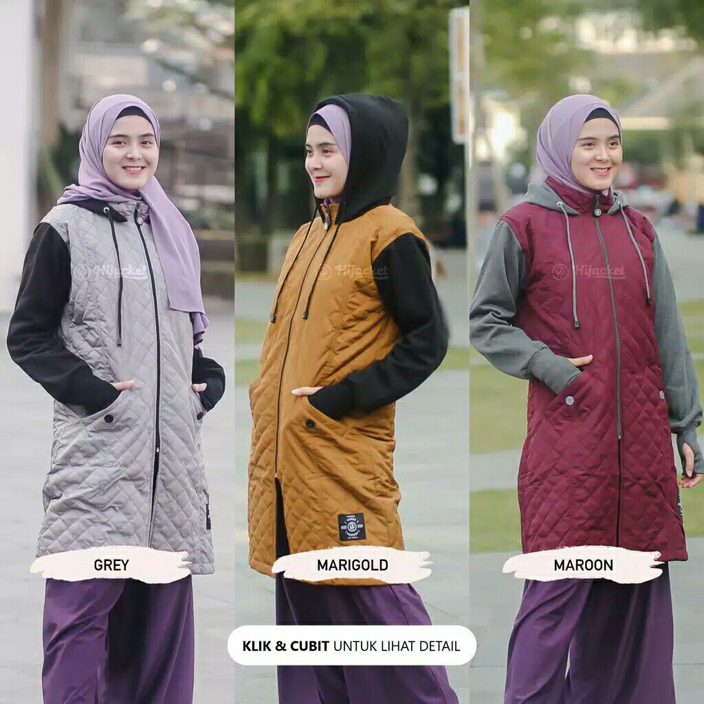 Hijacket GRACIELLA -Jaket Muslimah Hijaket Wanita