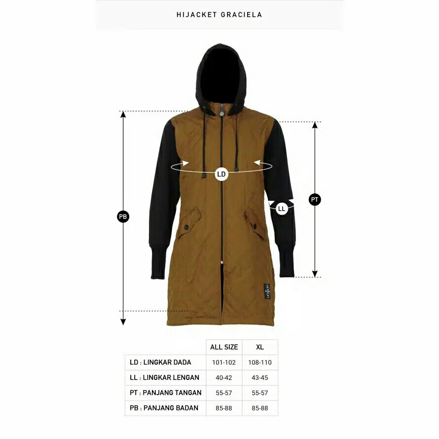 Hijacket GRACIELLA -Jaket Muslimah Hijaket Wanita 5