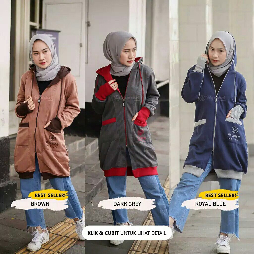 Hijacket Yukata Original  Jaket Wanita Muslimah