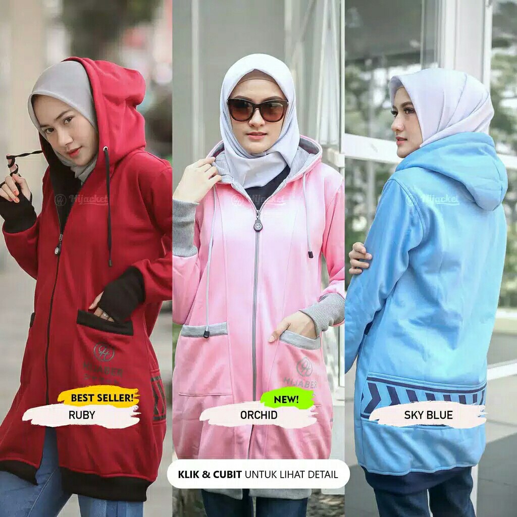 Hijacket Yukata Original  Jaket Wanita Muslimah 2